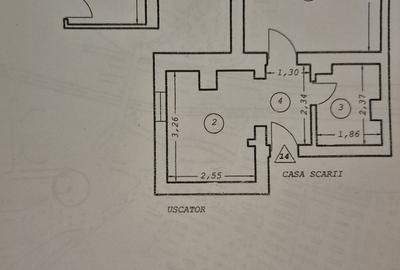 Garsonieră decomandată în Central - 7