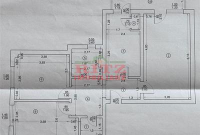 Apartament cu 3 camere decomandat în Central