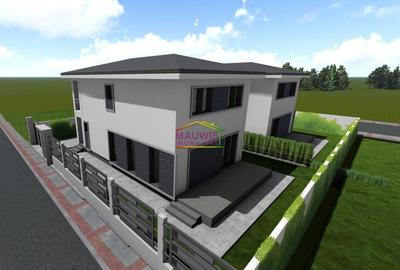 Vand casa noua individuala, proiect deosebit P 1 in zona Comuna Bercen - 2