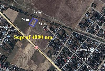 Teren de 4000 mp, în Alexeni - 2