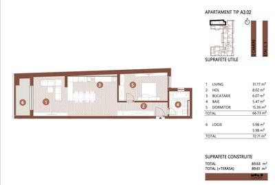 Apartament cu 2 camere semidecomandat în Barbu Văcărescu - 5