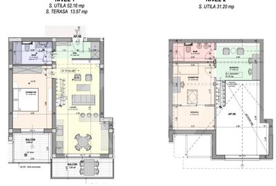 Apartamet finisat la cheie cu 3 camere, bucatarie mobilata si doua bai. - 6