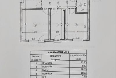 Apartament cu 3 camere decomandat în Central - 12