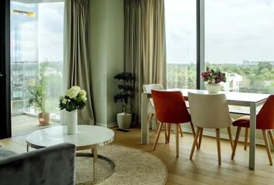 Apartament cu 2 camere semidecomandat, mobilat în Floreasca