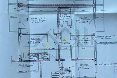 Apartament 4 camere structura mare Astra - 1