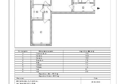 Apartament cu 3 camere semidecomandat în Central