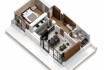 Apartament cu 2 camere decomandat în Calea Severinului