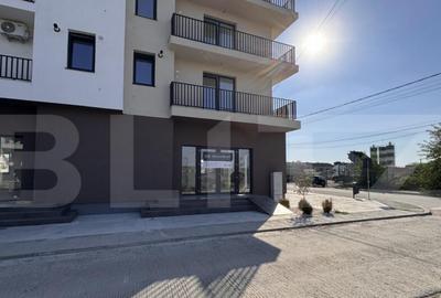 Spa?iu comercial parter bloc nou, 60 mp, vitrina, parcare, - 2