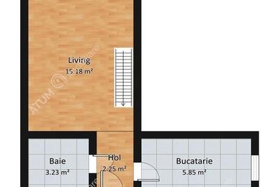 Apartament mobilat si utilat cu 3 camere zona Lazaret din Sibiu - 6