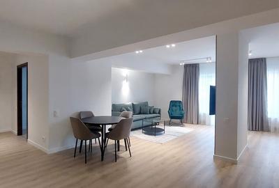 Apartament cu 2 camere semidecomandat, mobilat în Plopilor