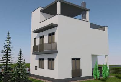 Casa 4 camere,4 bai,200mp,830mp teren,80mp terasa,0%comision - 5