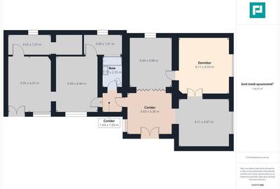 Casă cu 4 camere cu Teren 1184 Mp în Central - 8