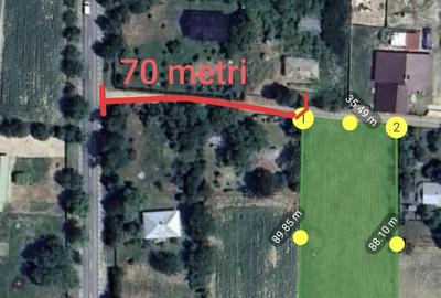 Teren de 2950 mp, în Vârfu Câmpului - 5