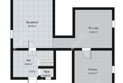 Casa individuala cu 4 camere 2 bai teren 1310 mp zona Gusterita Sibiu - 11
