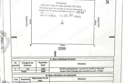 De inchiriat Teren intravilan 2.077 mp, stradal zona industriala - 1
