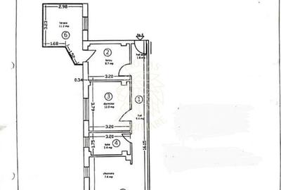 Apartament cu 3 camere decomandat în Sud-Vest - 2