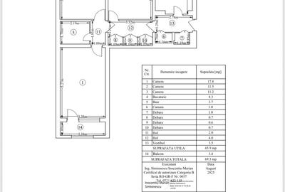 Berceni-Turnu Magurele-Apartament de 3 camere - 2
