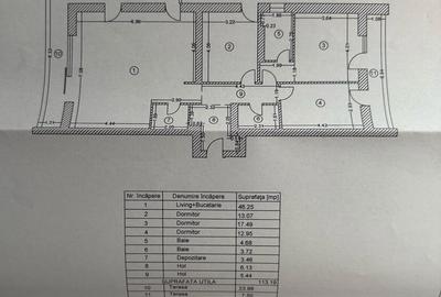 Apartament cu 4 camere decomandat, mobilat în Băneasa - 18