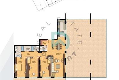 Apartament cu 4 camere decomandat, mobilat în Răcădău - 2