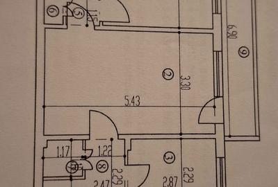 Apartament cu 2 camere nedecomandat în Smârdan - 5