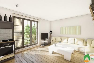 Apartament 2 camere etaj 1 + mansarda 80mp utili - 3