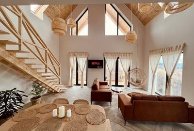 Pestera - Bran - Piatra Craiului Rezervatie - Vila -  finisaje premium -centrala - 2