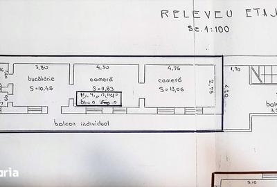 Apartament cu 2 camere în Central
