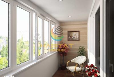 Apartament cu 2 camere decomandat în Central