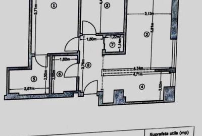 Apartament cu 3 camere în Drumul Taberei