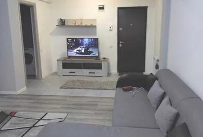 Apartament cu 2 camere semidecomandat, mobilat în Baciu