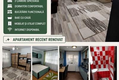 Apartament cu 2 camere semidecomandat în Central