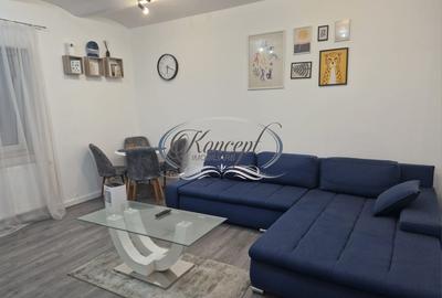 Apartament cu 2 camere semidecomandat, mobilat în Central