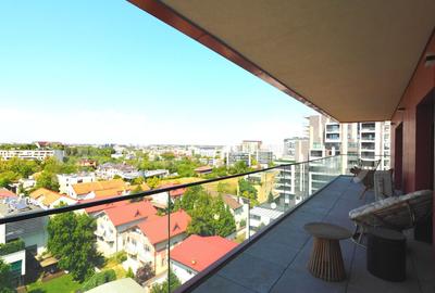Apartament cu 4 camere decomandat, mobilat în Herăstrău