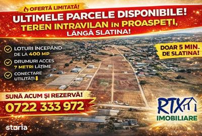 Teren de 400 mp, în Curtișoara