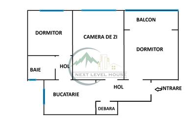 Apartament cu 3 camere circular, mobilat în Astra - 7