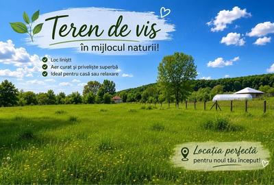 Teren de 4513 mp, în Rugetu (Slătioara) - 4
