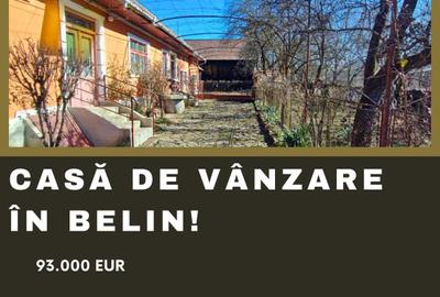 Casă cu 3 camere cu Teren 500 Mp în Belin