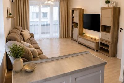 Apartament cu 2 camere decomandat, mobilat în Bucureștii Noi