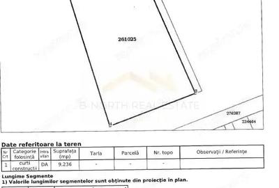 Teren de 9815 mp, în Odăi