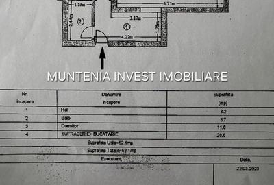 Apartament cu 2 camere decomandat în Central