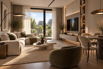 Apartament cu 2 camere decomandat în Ștefăneștii de Jos