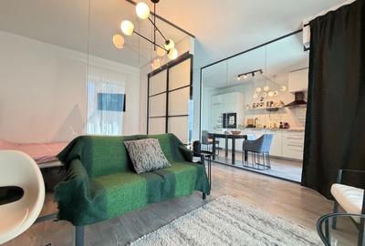 Apartament cu 2 camere semidecomandat, mobilat în Aviației