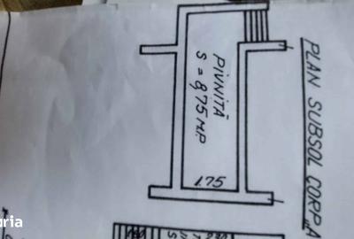 Casă cu 2 camere cu Teren 329 Mp în Central