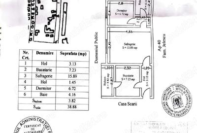 Apartament cu 2 camere decomandat în Central