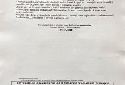 Teren de 200 mp, în Central