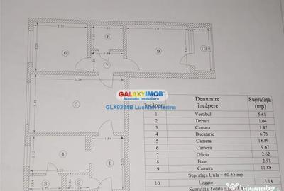 Apartament cu 3 camere semidecomandat în Drumul Taberei