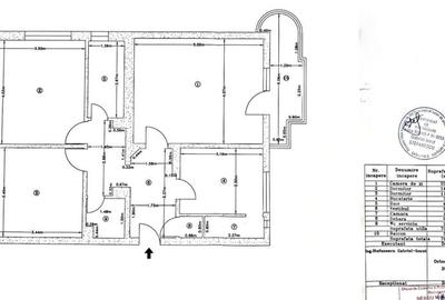 Apartament cu 3 camere decomandat în Unirii