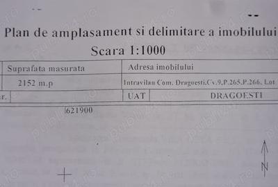 Teren în Drăgoești