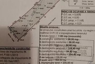 Teren de 1183 mp, în Drăganu - 1
