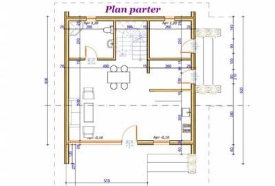 Casă cu 4 camere cu Teren 900 Mp în Plai - 10